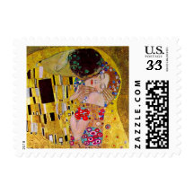 El beso (detalle) por Gustavo Klimt Franqueo