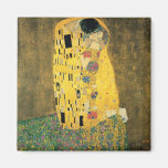 El beso imanes de nevera