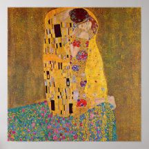El beso por Klimt Posters