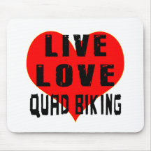 El Biking vivo del patio del amor Alfombrilla De Raton