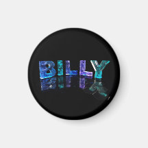 El Billy conocido en las luces 3D Imán De Frigorifico