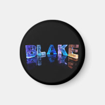 El Blake conocido en las luces 3D Iman De Nevera