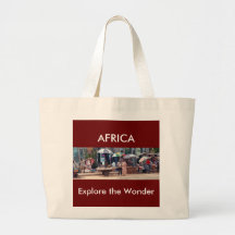 El bolso clásico de la lona, "ÁFRICA, explora la m Bolsas