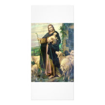 EL BUEN PASTOR 2 C. 1900 PLANTILLA DE LONA