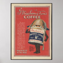 El café de Washington Posters