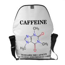 El cafeína aumenta el trabajo mental de la comprob bolsa messenger