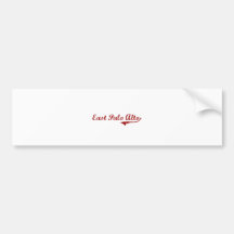 El Cajon California Classic Design Bumper Sticker