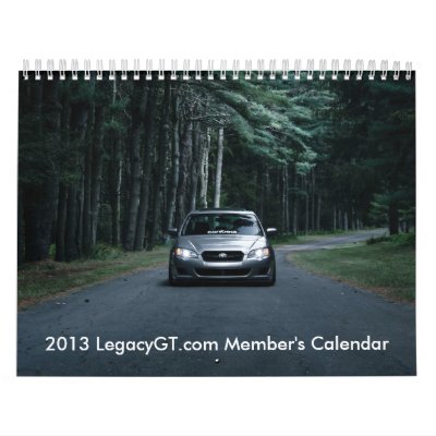 el calendario 2013 del miembro de LegacyGT.com el calendario 2013 del miembro de LegacyGT.com