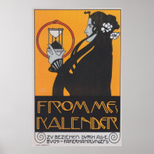 El calendario de Fromme Poster