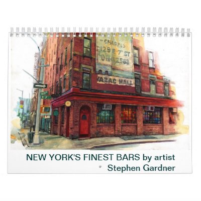 El calendario más fino de las barras de Nueva York El calendario más fino de las barras de Nueva York