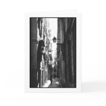 El Callejon Greeting Card by donnabellas El Callejon Greeting Card