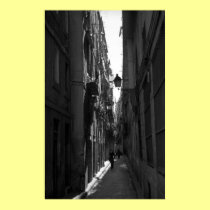 El Callejon Poster Print (Barcelona, Spain) posters