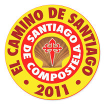 El Camino de Santiago 2011 Stickers