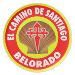 El Camino de Santiago - Belorado Dinner Plate