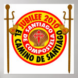 El Camino de Santiago de Compostela posters