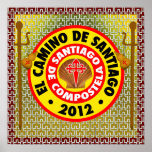 El Camino de Santiago de Compostela Posters