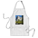 El Capitan And Merced River In Yosemite Apron