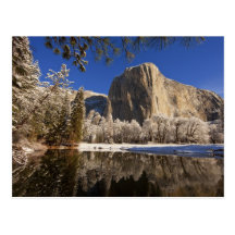 El Capitan reflects into the Merced River in Post Cards