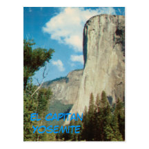 El Capitan Vintage Postcard