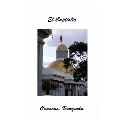 El Capitolio - Caracas, Venezuela Poster by creadoporeliana