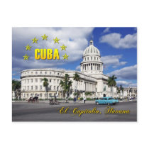 El Capitolio (National Capitol), Havana, Cuba Postcard
