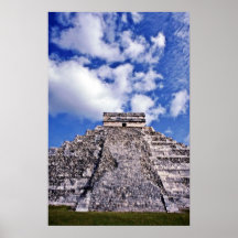 El Castillo-11th Century Mayan/Toltec Ruins Print