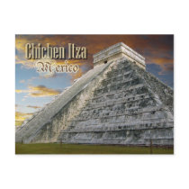 El Castillo at Chichen Itza, Mexico Postcard