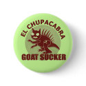 El Chupacabra Button by jamierushad El Chupacabra Button
