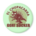 El Chupacabra magnets by jamierushad El Chupacabra magnets