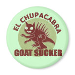 El Chupacabra Refrigerator Magnet