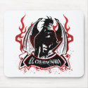 El Chupacabra - The Goat Sucker mousepads