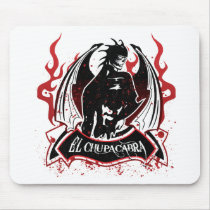 El Chupacabra - The Goat Sucker mousepads