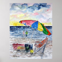 el clearwater_beach_painting impresiones