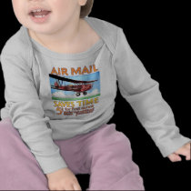 El correo aéreo ahorra tiempo playeras