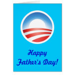 ¡El día de padre feliz de Obama! Felicitacion