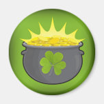 ¡El día de St Patrick feliz! Imanes Para Frigoríficos