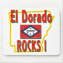 El Dorado Rocks ! (red) mousepads