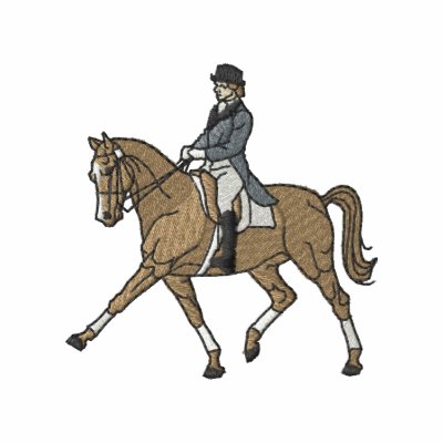 El Dressage de las mujeres Polo Bordado El Dressage de las mujeres Polo Bordado