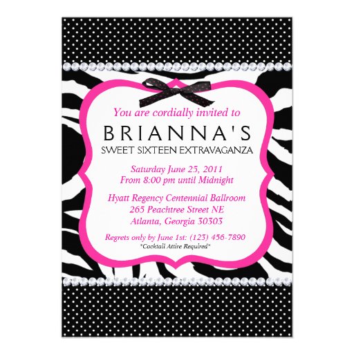El dulce descarado dieciséis invita anuncios personalizados