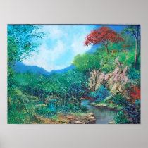 El Flamboyán de Mi Tierruca Print
