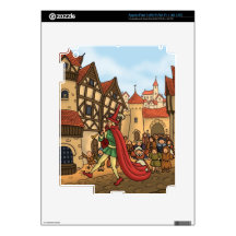 el gaitero de varios colores y los niños pegatina skin para iPad 3