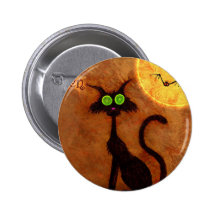 El gato de Halloween - Pin