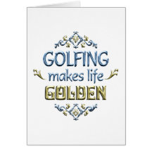 El GOLFING es de oro Tarjeton
