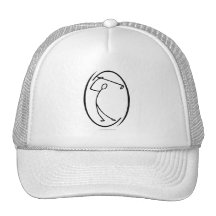 El golfista… gorros bordados
