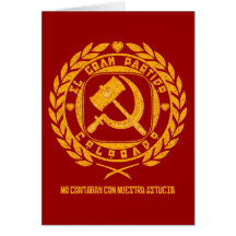 El Gran Partido Colorado Greeting Cards