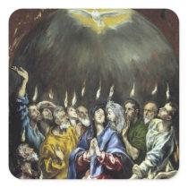 El Greco Art Sticker