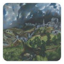 El Greco Art Stickers
