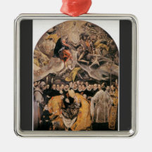 El Greco - LEnterrement du Comte dOrgaz Christmas Ornament