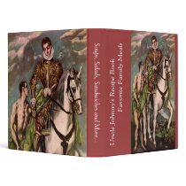 El Greco's Saint Martin and the Beggar -circa 1600 binders by MasterpieceGallery El Greco's Saint Martin and the Beggar -circa 1600 binders