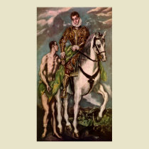 El Greco Saint Martin and the Beggar